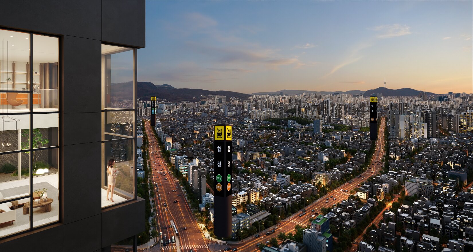 라비움 한강 조감도3